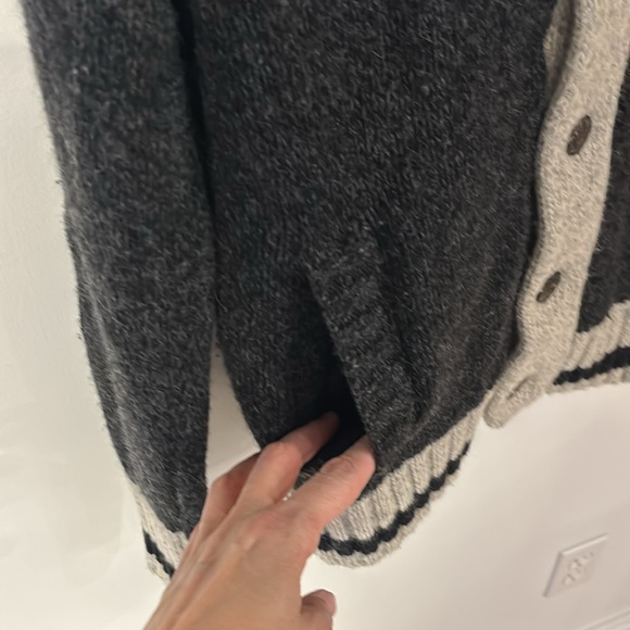 Roots wool blend knit cabin cardigan - Picture 13 of 13